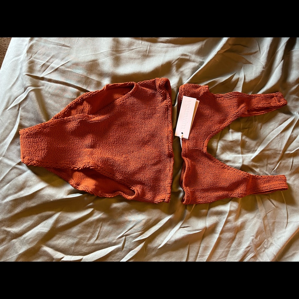 YouSwim Aplomb High Waist Two Piece Umber